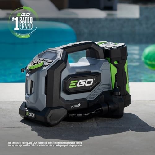 EGO POWER+ 160 PSI Compact Inflator for Automotive, Home, Sport, Portable Air...