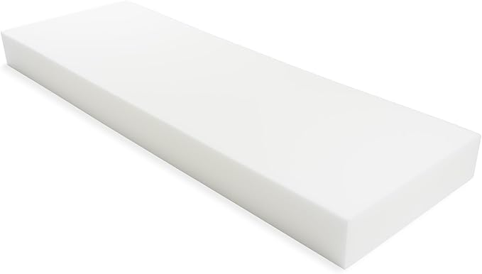 GoTo Foam 6" Height x 24" Width x 72" Length 44ILD Upholstery ...