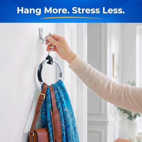 Rolly Hangerยฎ Premium Closet Organizer, Rotating Aluminum Ring Hanger with 36...