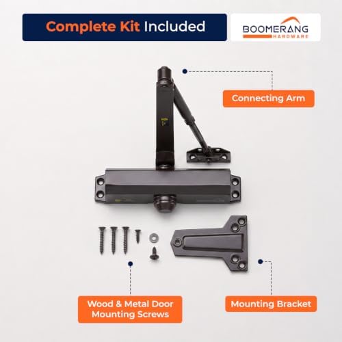 Boomerang D703 Medium-Duty Designer Auto Commercial Door Closer