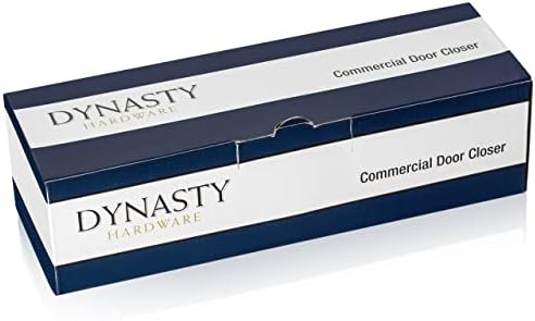 Dynasty 3000 Series Door Closer, Sprayed Aluminum, Spring 3