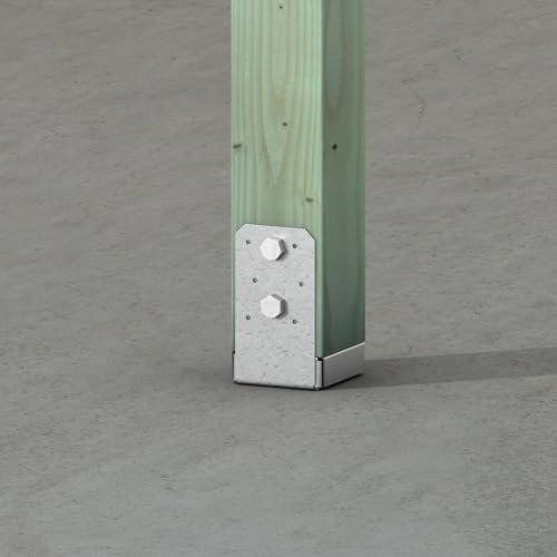 Simpson Strong-Tie ABU44Z ABU ZMAX Galvanized Adjustable Standoff Post Base f...