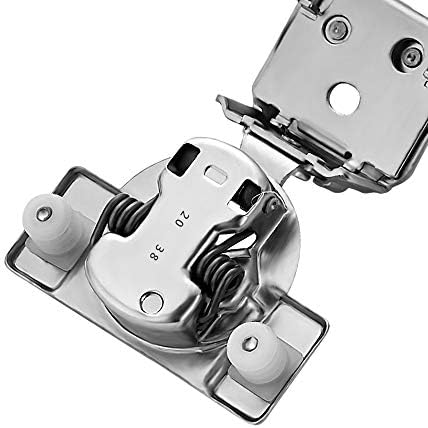 Ravinte 1-1/4 Inch Overlay Soft Close Hinge Kitchen Cabinet Hinges 20 Pack