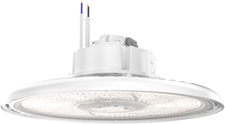 Lithonia Lighting Round High Bay LED Light Adjustable Lumens, 3-in-1 CCT