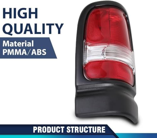 PIT66 Tail Lights Assembly Fit Dodge Ram 1500 2500 3500 Truck 1994-2002 | Fit...