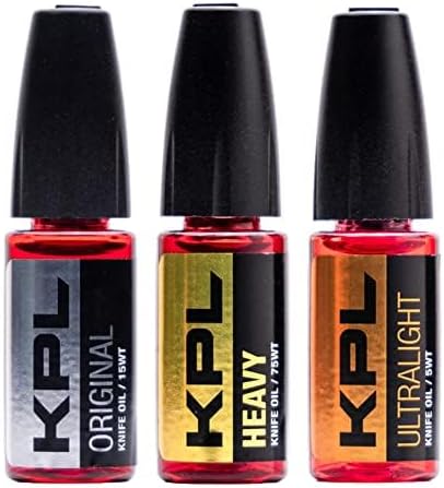 Knife Pivot Lube – Combo Pack (Original, Heavy, Ultralight) – Knife Oil for B...