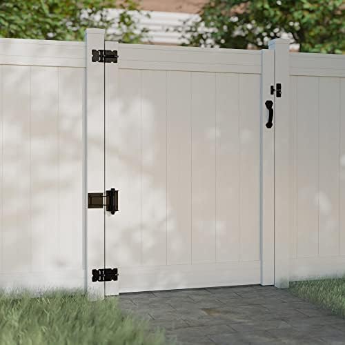 Heavy Duty Flat Gate Closer, Powder Coated, Self Closing Adjustable Gate Clos...