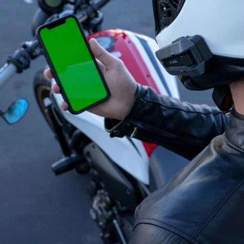 Cardo PACKTALK Edge Motorcycle Bluetooth Communication System Headset Interco...
