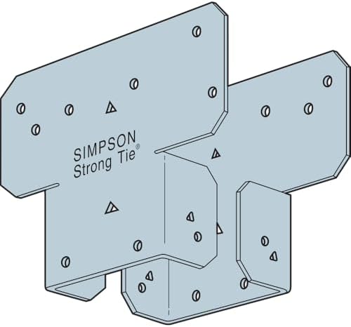 Simpson Strong-Tie AC4 AC Galvanized Adjustable Post Cap for 4X (Pack of 20)