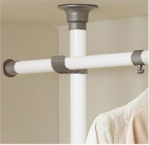 PRINCE HANGER Tension Pole Closet System โ No-Renovation Hanging Storage Rack...
