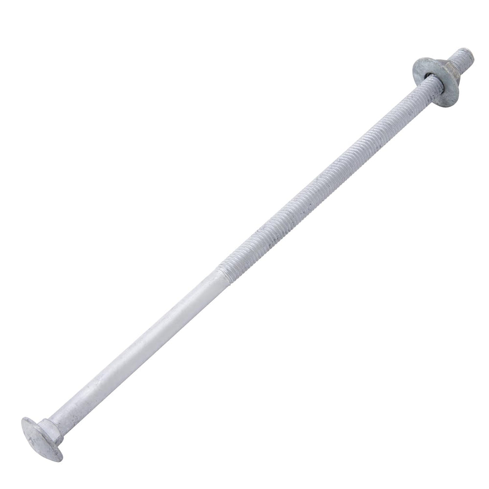 3/8" x 12" Carriage Bolts (25 PCS), Hot Dip Galvanized, Heavy Duty ...
