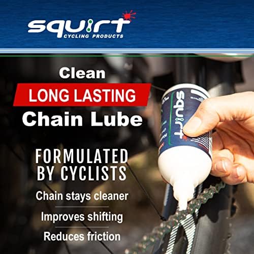 Squirt Chain Lube for Bikes 500 ml โ Long-Lasting Lubricant for All Bike Chai...