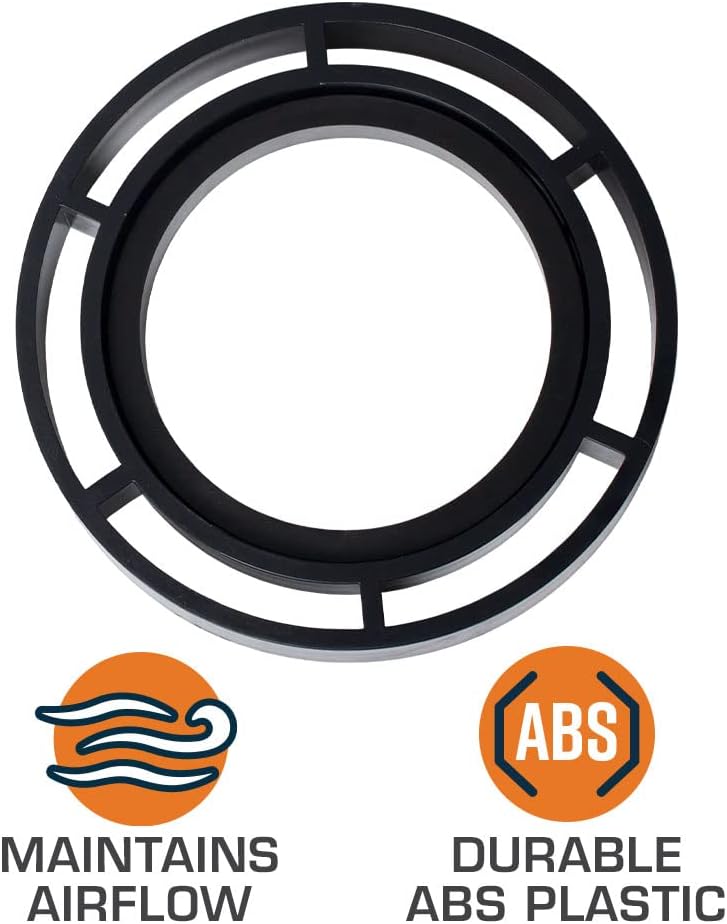 GlowShift Black Single Air Vent Gauge Pod Fits BRZ 13-20 & FR-S 13-16