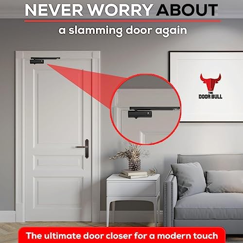 The Door Bull Series 5000 Automatic Door Closer – Hold Open Arm Features