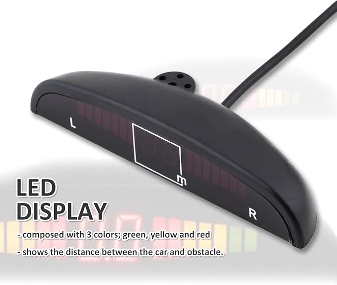 ZONETECH Car Reverse Backup Radar System (50 Pack)