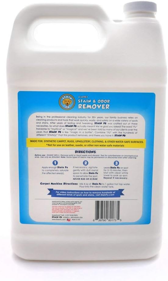 Pet Stain Odor Remover Professional Strength Powerful Eliminator