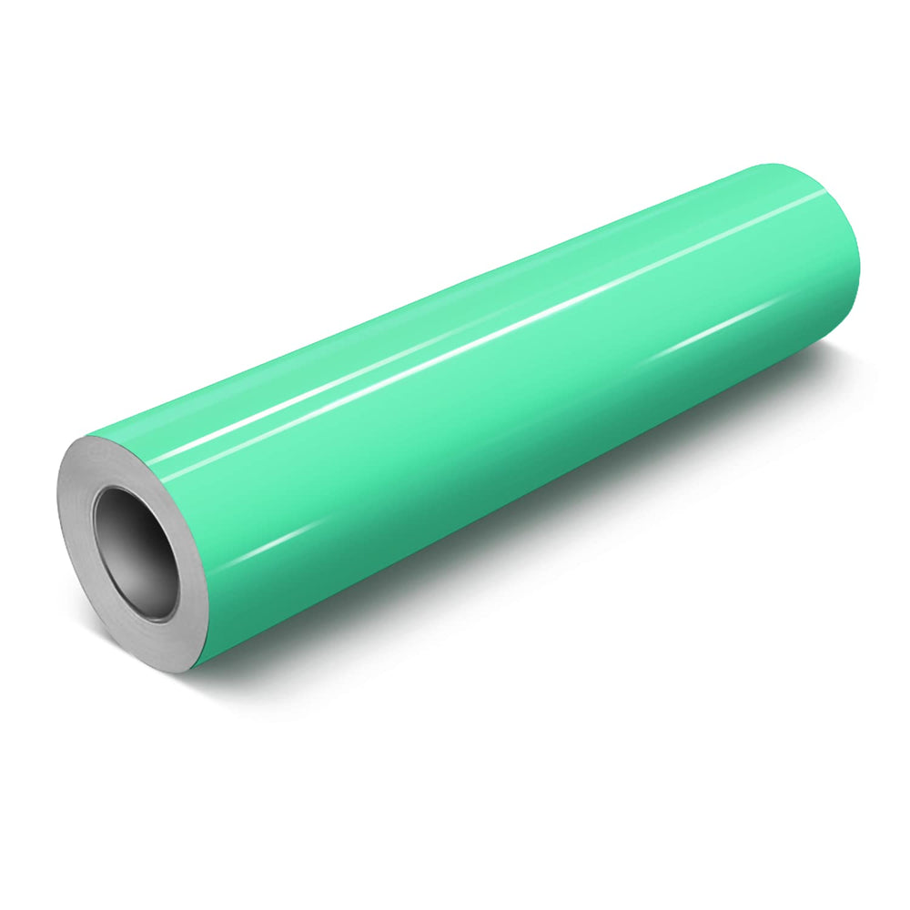 VViViD Mint Gloss DECO65 Permanent Adhesive Craft Vinyl for Cricut, Silhouett...