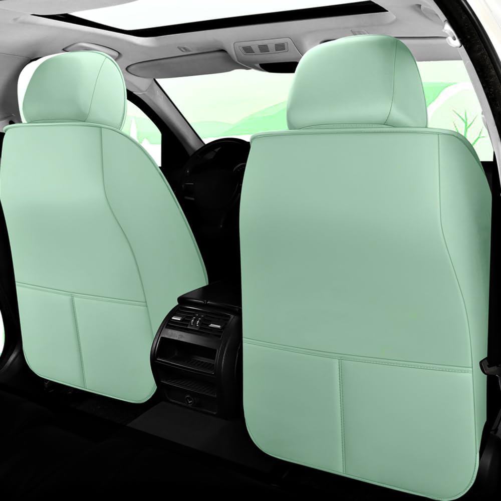 Cartoon Bear car seat Cover 5 Set for Girl Women with PU Leather for Cars SUV...