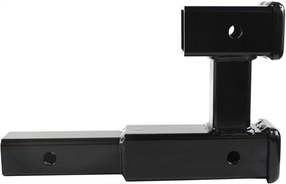 MAXXHAUL Dual Hitch Extension for 2 Inch Receiver, Tow Trailer and Carry Hitc...