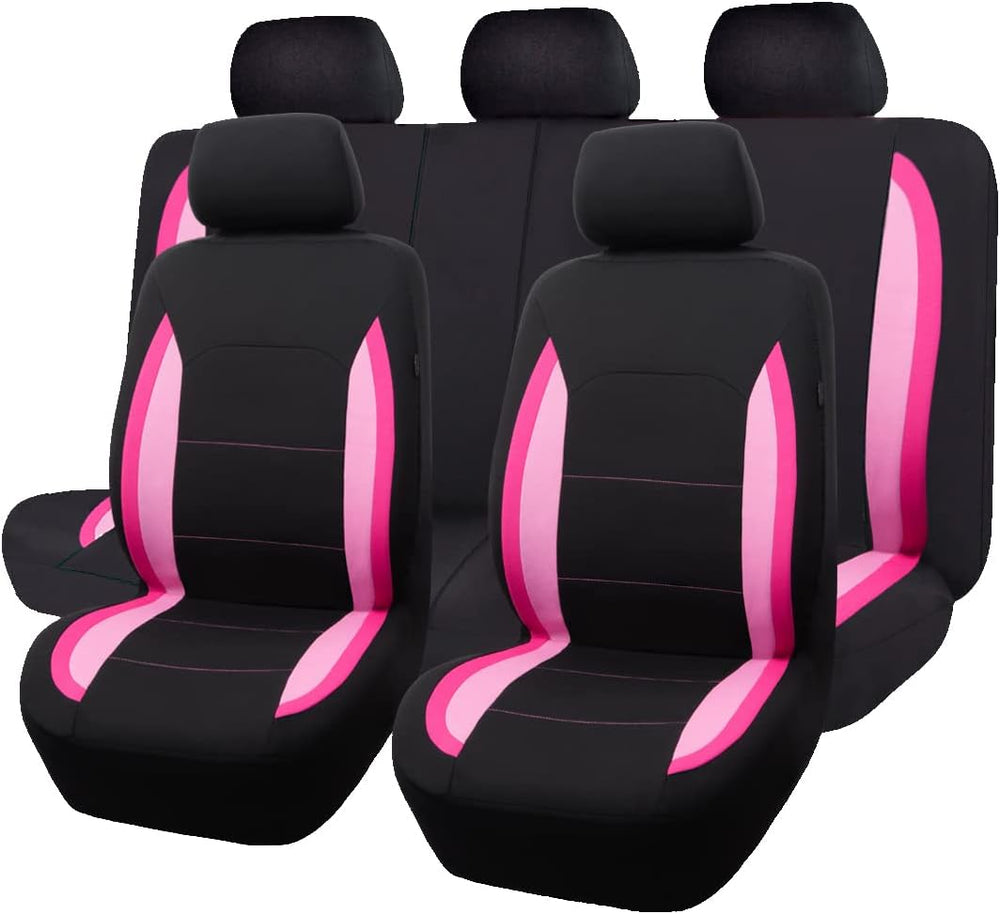 Flying Banner Car Seat Covers Front Seats Rear Bench Polyester car seat Prote...