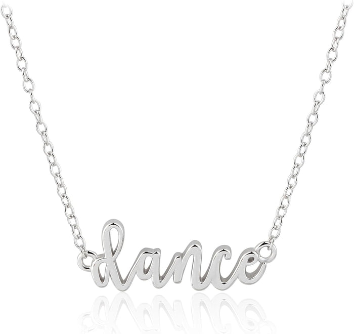 Cherished Moments Dance Necklace 925 Sterling Silver or 14K Gold-Plated