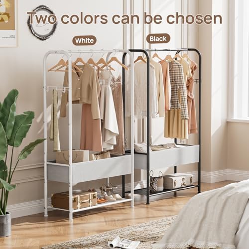 Golpart Freestanding Metal Garment Rack - Heavy Duty Coat & Clothes Hange...