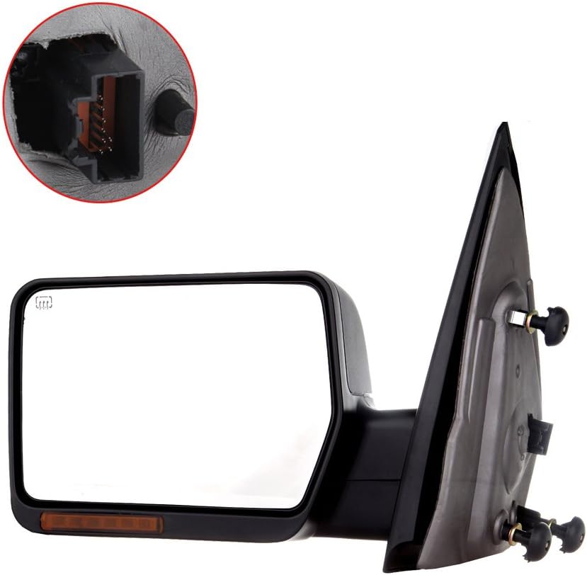Driver Side Heated Towing Mirrors Fits 2004 2005 2006 for Ford for F150 Picku...