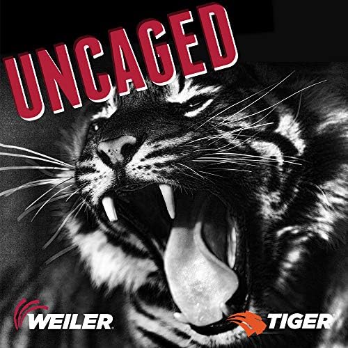Weiler 58030 4-1/2 Inch Cutting Wheel, Tiger Zirc Steel/Metal Fast Cut & ...