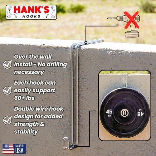 Over The Wall Heavy Duty Concrete Cinder Cement Block Wall Outdoor No Drill F...