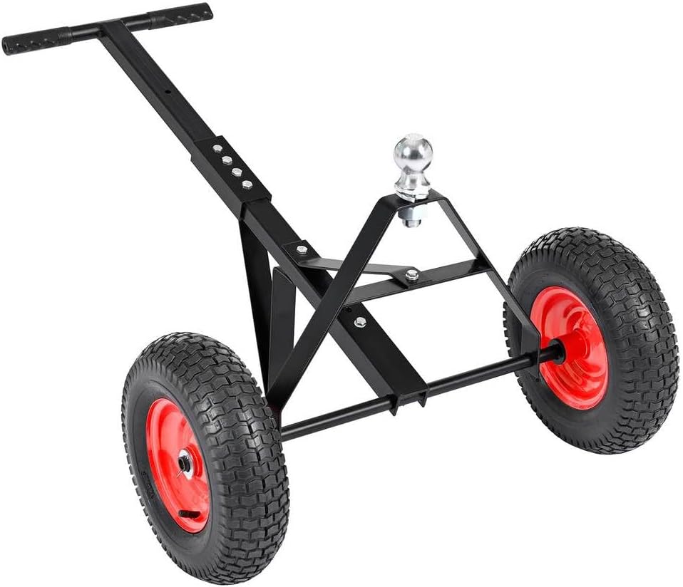 Trailer Dolly with 2" Hitch Ball โ 600 LBS Capacity Heavy Duty Steel Tra...