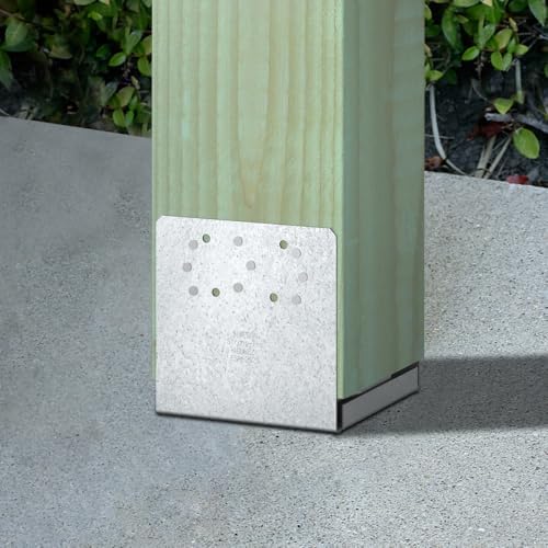 Simpson Strong-Tie ABU88Z ABU ZMAX Galvanized Adjustable Standoff Post Base f...
