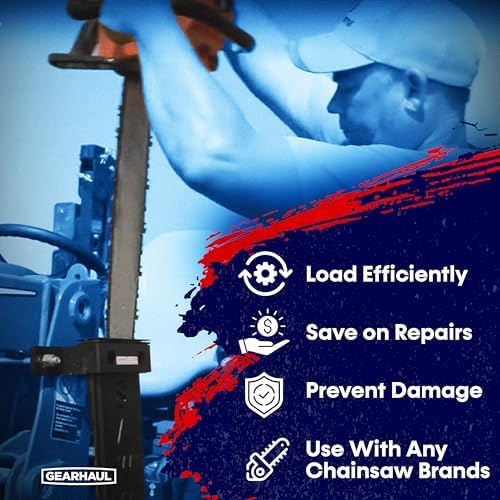 SawHaul Universal Tractor Chainsaw Holder