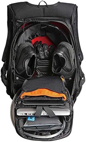 OGIO 123006.36 No Drag Mach 5 Motorcycle Backpack - Stealth Black, 20.5"...