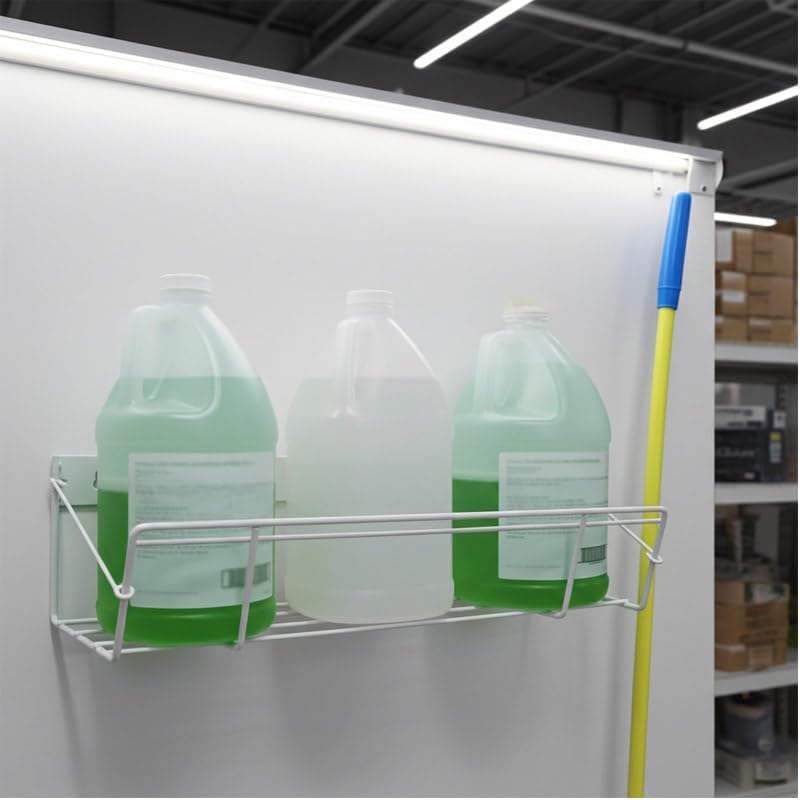 Wall Mount Jug Storage Rack โ Heavy Duty Wire Organizer for 1 Gallon Jugs โ S...