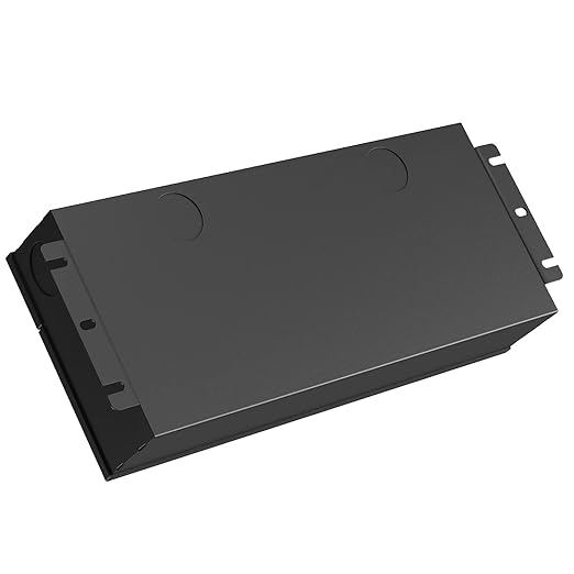 EMITEVER 120W Dimmable LED Driver, 24V Triac Dimmable Power Supply, AC to DC