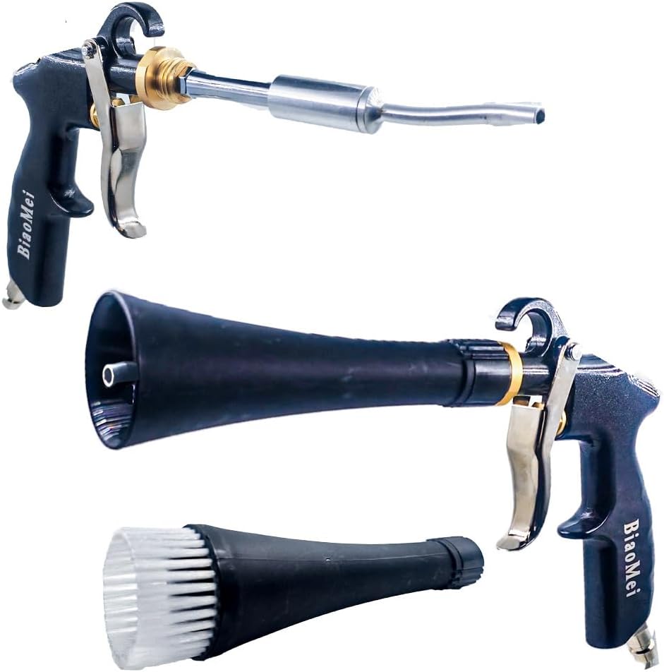 High Pressure Car Interior Spraying Washing Gun Automobile Detailing Cleaning...
