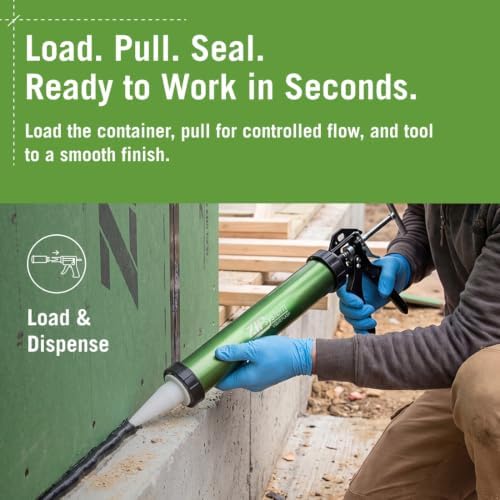 ZIP System Liquid Flash Sausage Applicator, Caulk Gun, 20 oz Sausage
