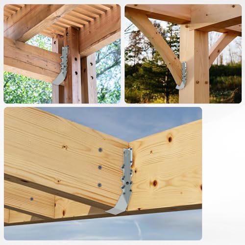 20 pcs 2x10 Joist Hanger,LU210 18 Gauge Double Shear Face Mount Joist Hanger,...