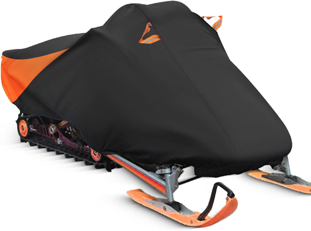 Trailerable Waterproof Snowmobile Cover, Compatible with Polaris Ski Doo Arct...