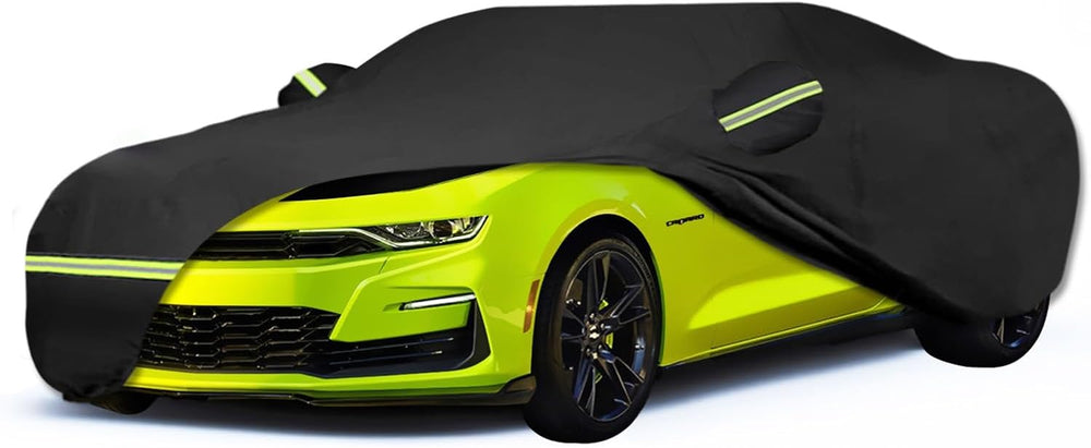 Waterproof Car Covers Fit for 2010-2023 Chevy Camaro(Black) Custom Heavy Duty...