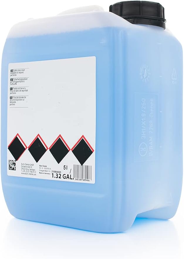 KOCHCHEMIE - Glass Cleaner - Effortlessly Removes Stubborn Dirt, and Residues;