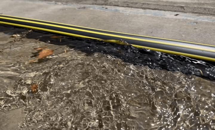 1 ¼” High Garage Door Threshold Seal Kit 10'3" Length | Flexible PVC...