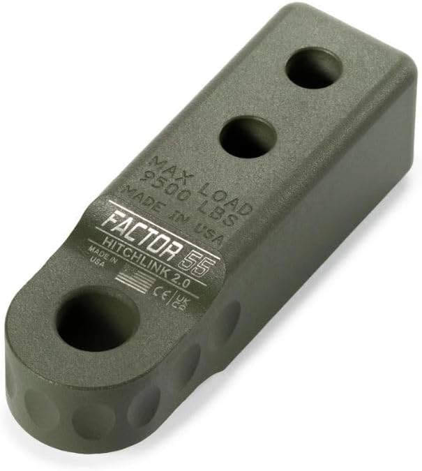 Factor 55 00020-14 Hitchlink 2.0 Rated at 9500 lb Ultimate Failure at 51,000 ...