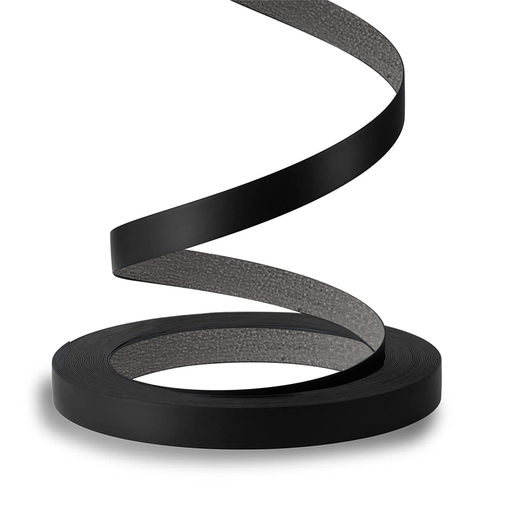 Black Edge Banding, 1/2 inch x 100ft roll of Veneer Edge Banding -Pre-glued F...