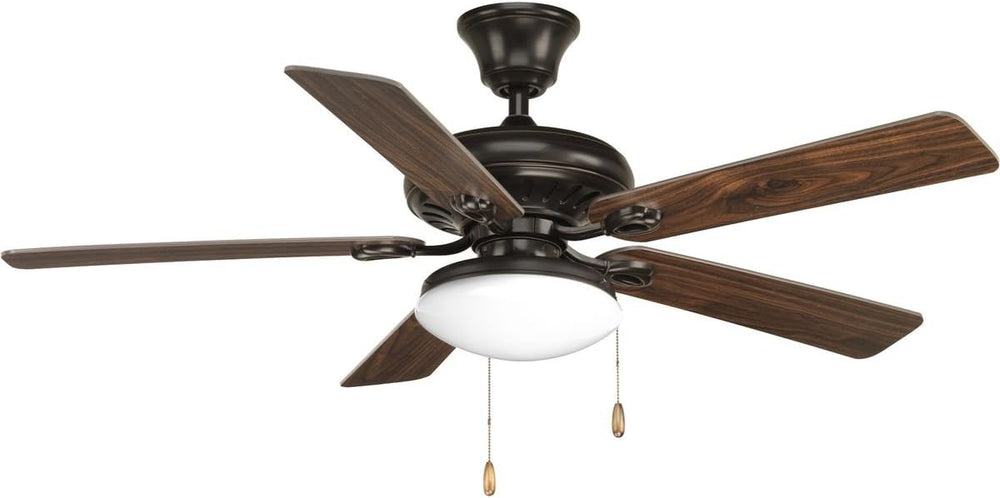 Progress Lighting AirPro 10.5" Ceiling Fan Light Kit, Antique Bronze