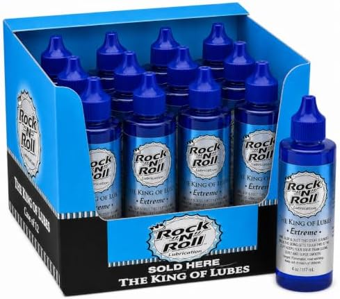 Rock N Roll Bike Lubricant, Extreme Chain Lube 4oz, Pack of 12
