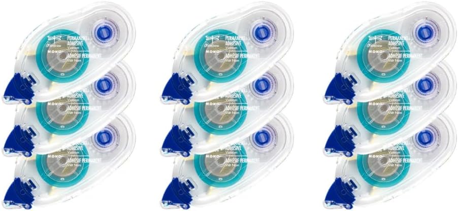 Tombow Mono Permanent Adhesive Refills, Value Pack, 3 Pack (62207)