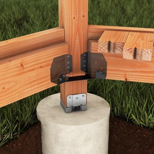 Simpson Strong-Tie ABA46Z ABA ZMAX Galvanized Adjustable Standoff Post Base f...