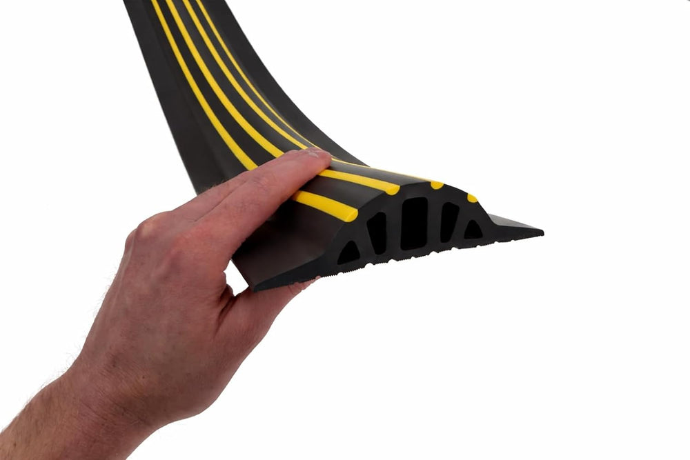 1 ¼” High Garage Door Threshold Seal Kit 10'3" Length | Flexible PVC...