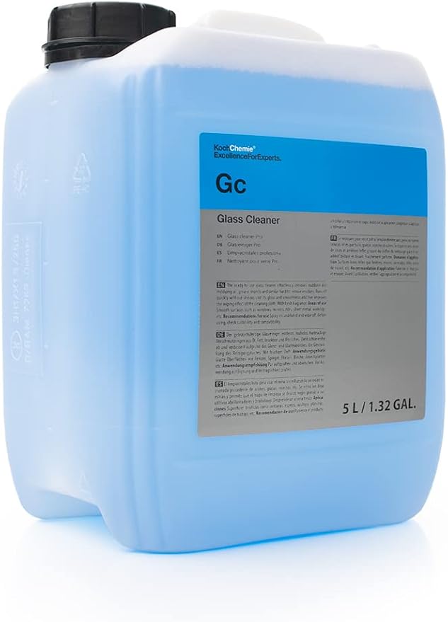 KOCHCHEMIE - Glass Cleaner - Effortlessly Removes Stubborn Dirt, and Residues;